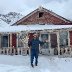After buying an entire abandoned ghost town in California, a man is stuck out there due to a snowstorm and the coronavirus
